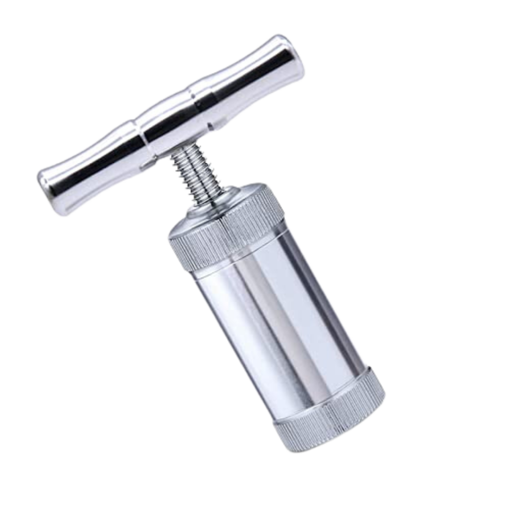 Black Leaf T-Presse - Edelstahl