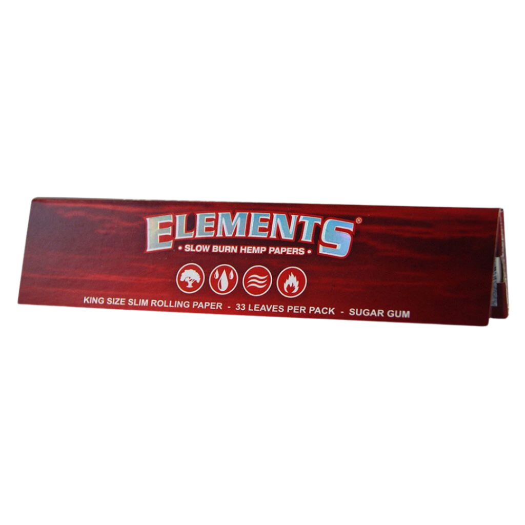 Elements - Red Kingsize Slim Hanf
