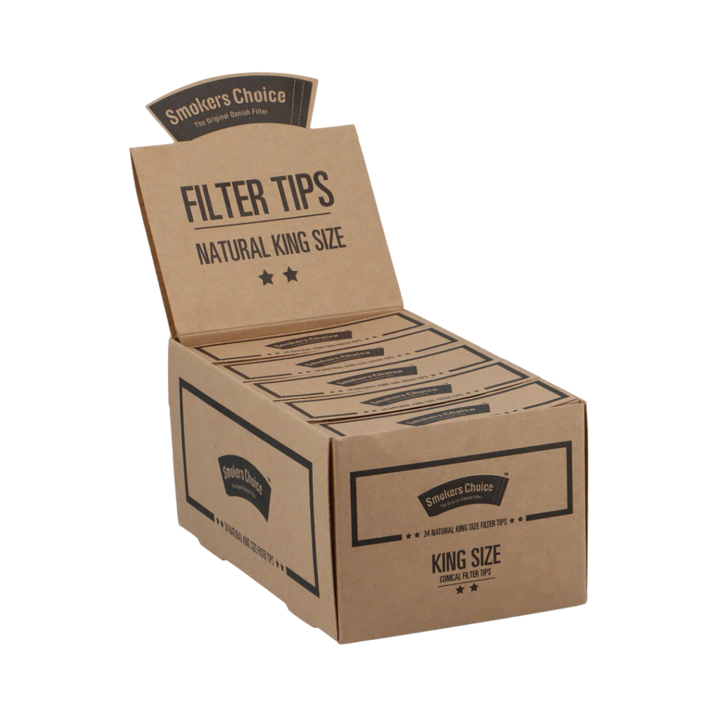 Smokers Choice - Kings Size Brown Filterspitzen