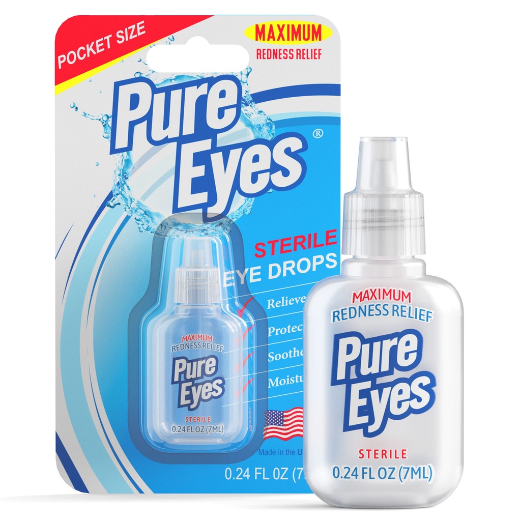 Clear Eyes Augentropfen - 6 ml - (Pure eyes)