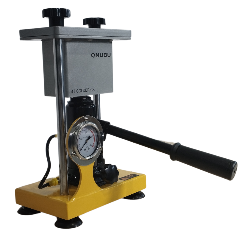 Qnubu Cold Presse 4Tons - mit Manometer 6x12cm