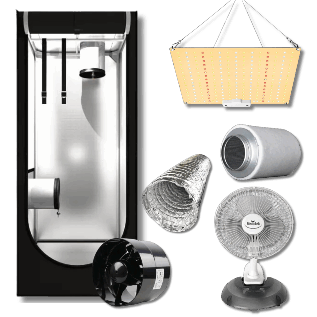 Komplettes Growkit – 50w LED-Lampe