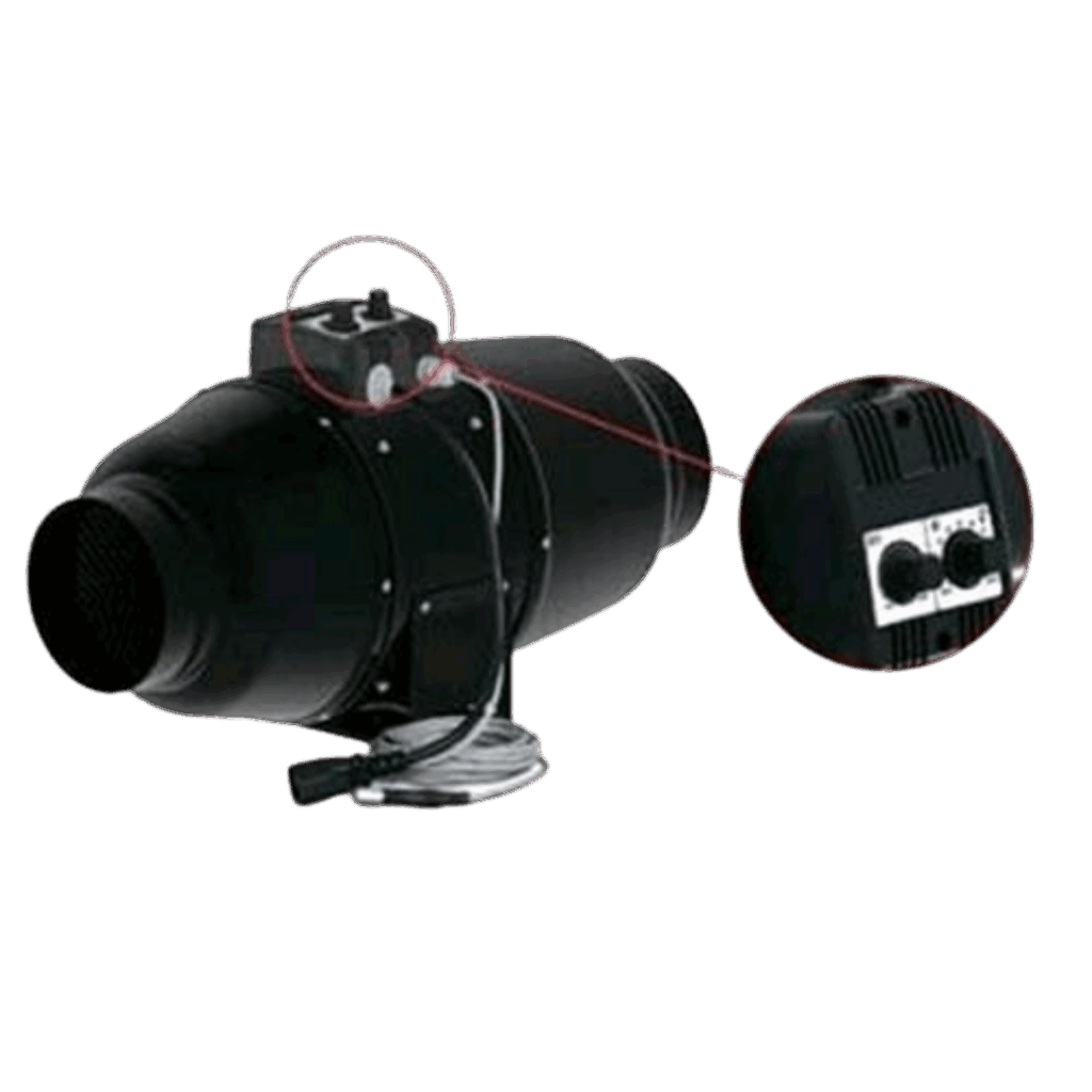 Ventilator Ultrasilent-100 bis 200 mm Temp. Kontrolle