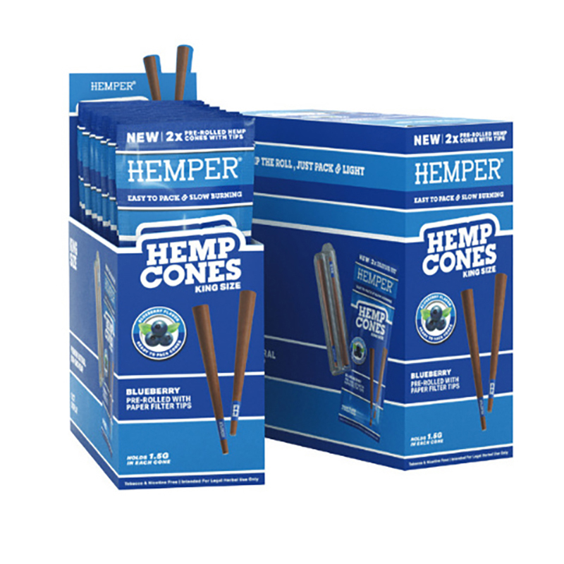 Hemper HEMPaRillo - Heidelbeer-Kegel 2 Stk