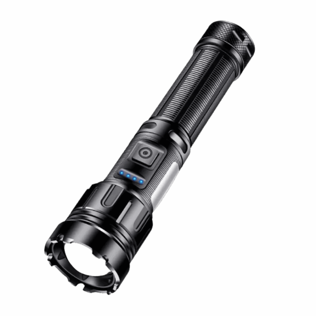 Starke Taschenlampe 5.000 Lumen + Wiederaufladbare Batterie