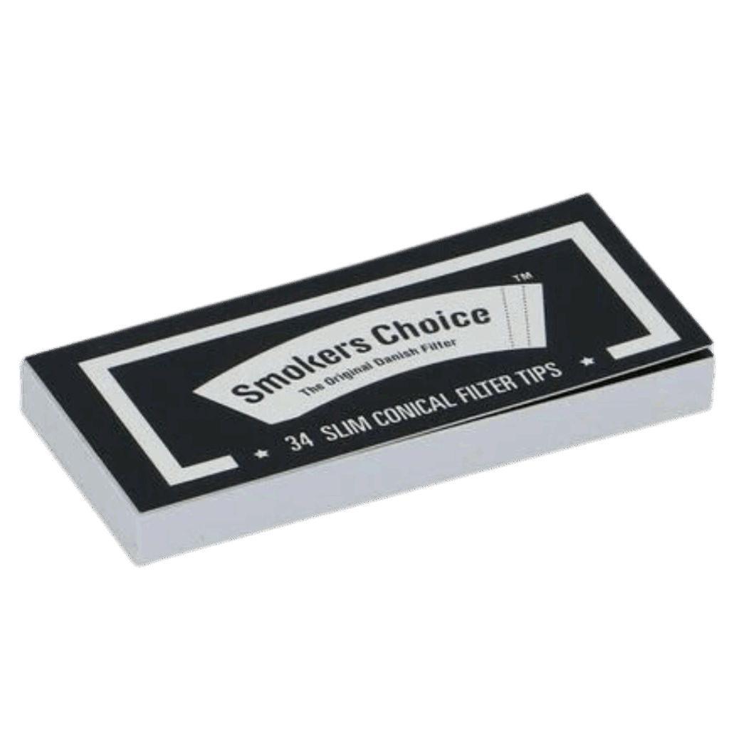 Filter Tipps Slim Konisch Schwarz - Smokers Choice