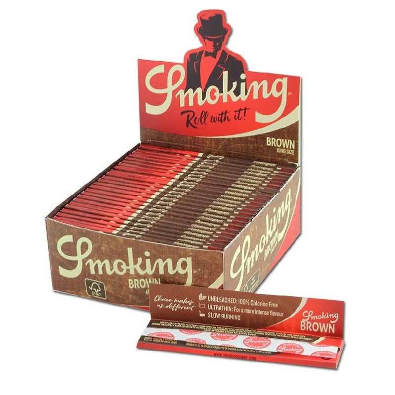 Smoking - Brown King Size Papier