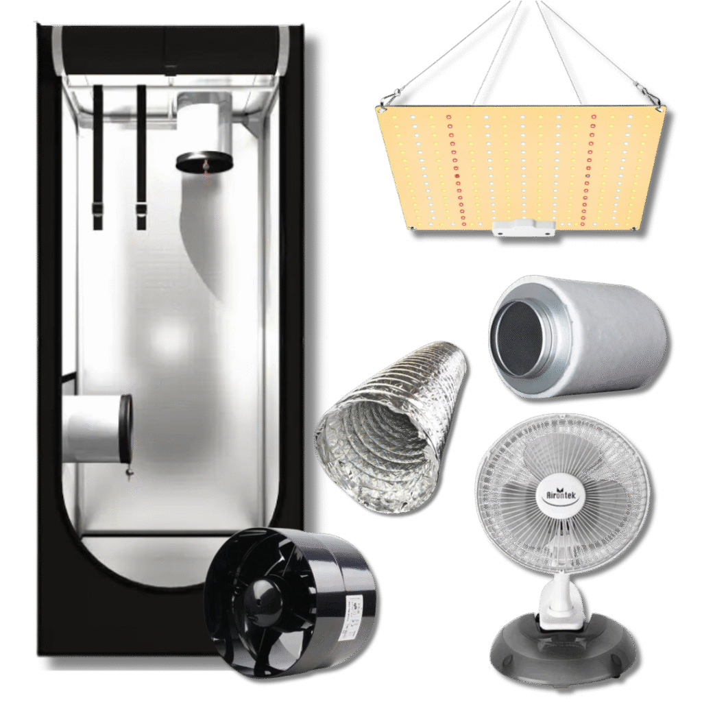 Komplettes Growkit – 50w LED-Lampe