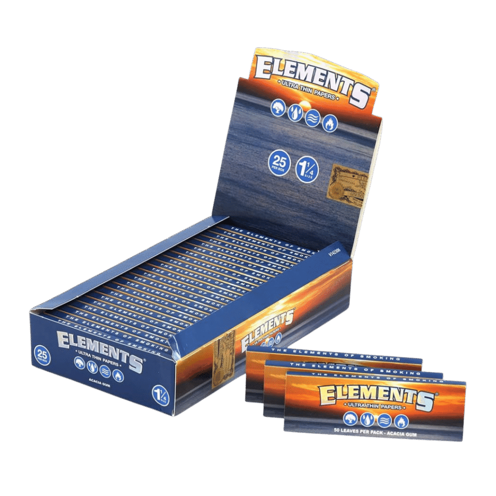 ultra dünne Elements Rolling Papers 1¼ - Elements
