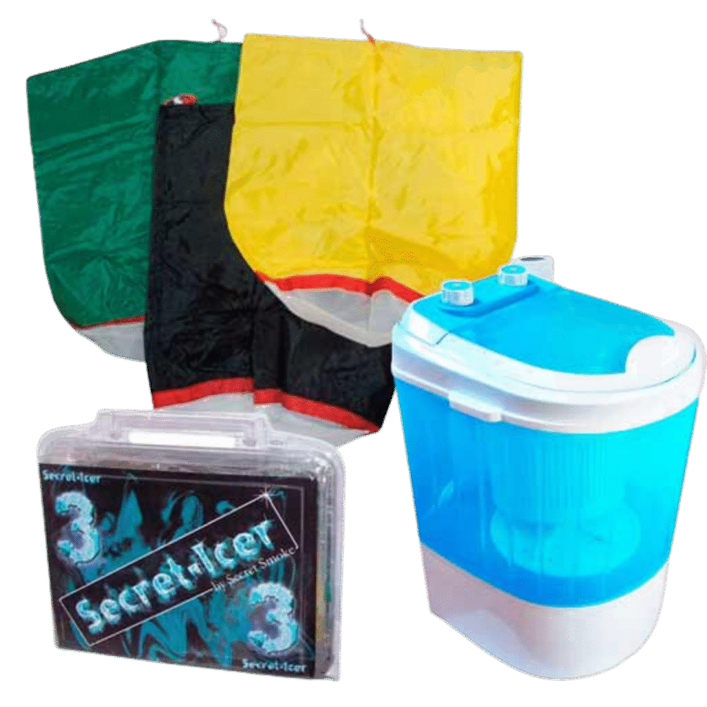 Eiswaschmaschine - Bubble Hash - 3 Beutel