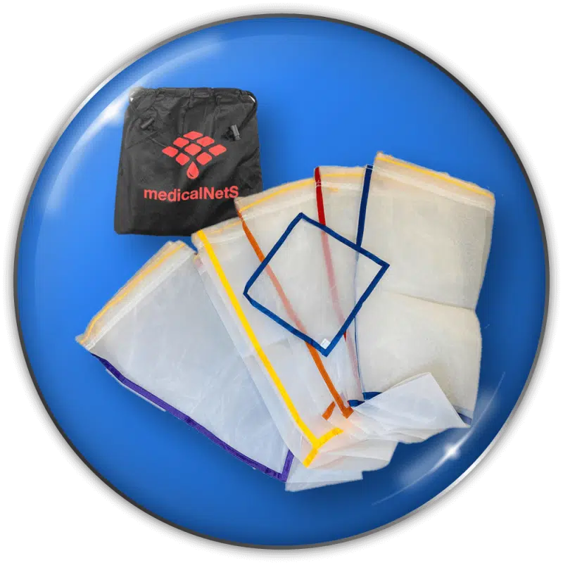 MedicalNets Waschbeutel 5 Stk + Blotting Screen 20L