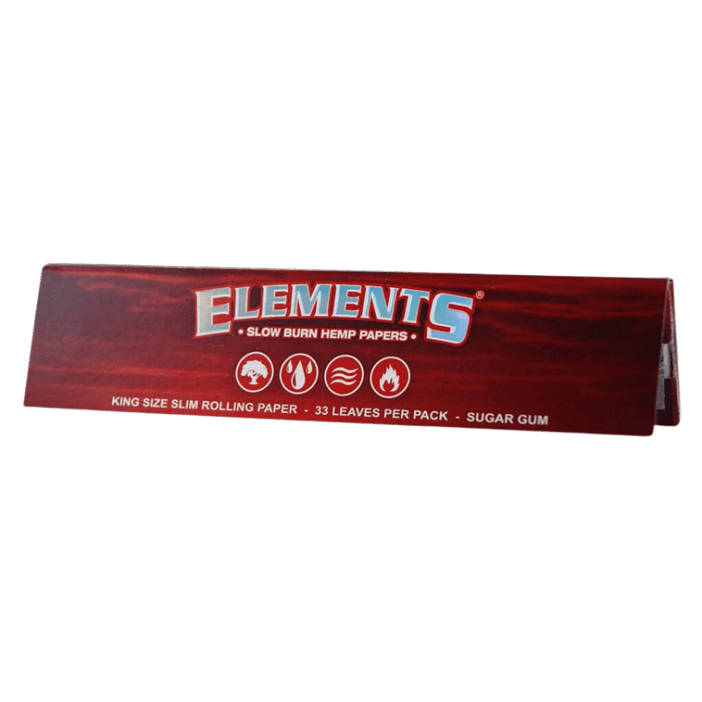 Elements - Red Kingsize Slim Hanf