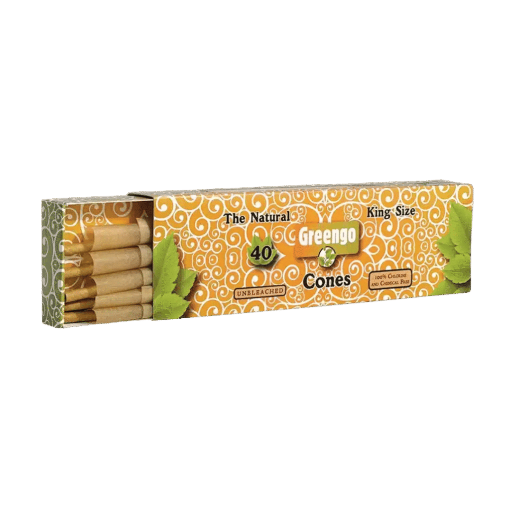Greengo Cones - King Size ungebleicht 40