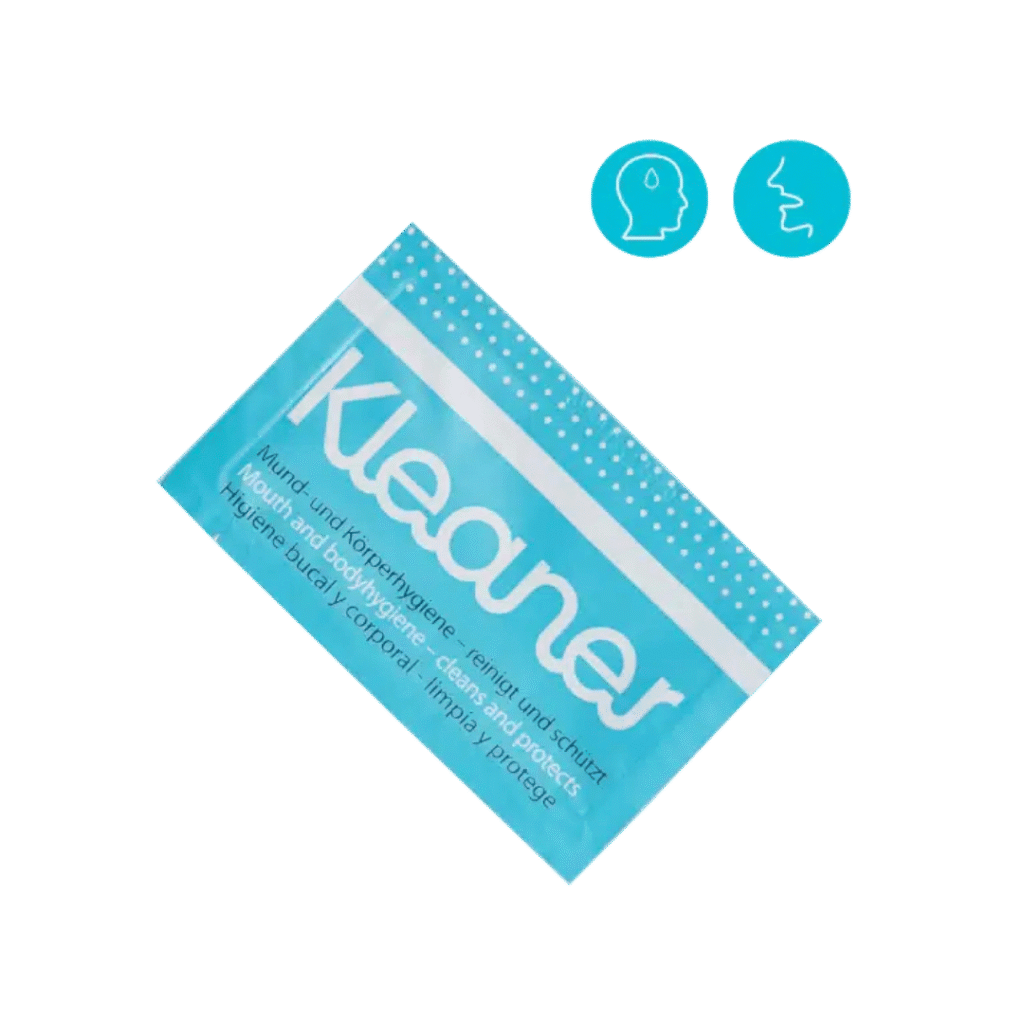 Kleaner Mund- und Körperhygiene