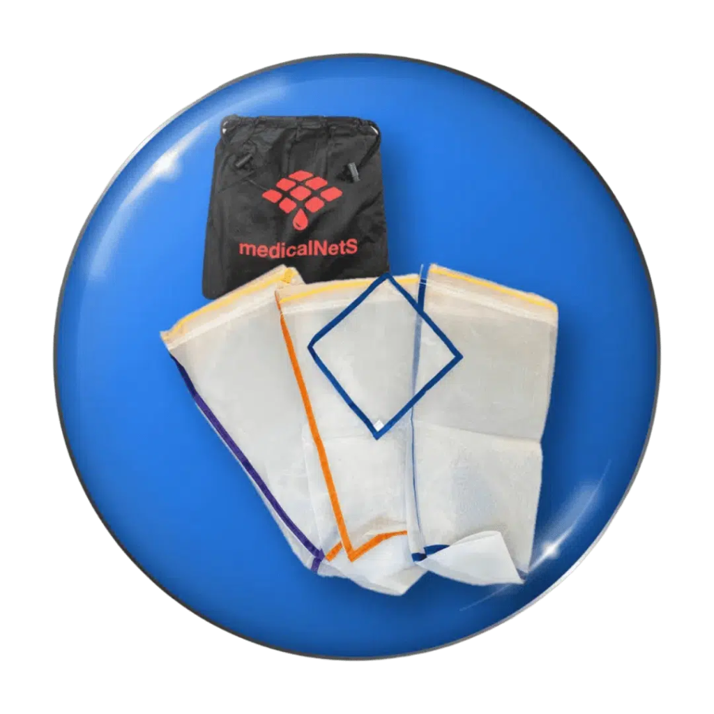 MedicalNets Waschbeutel 3 Stück + Blotting Screen 20L