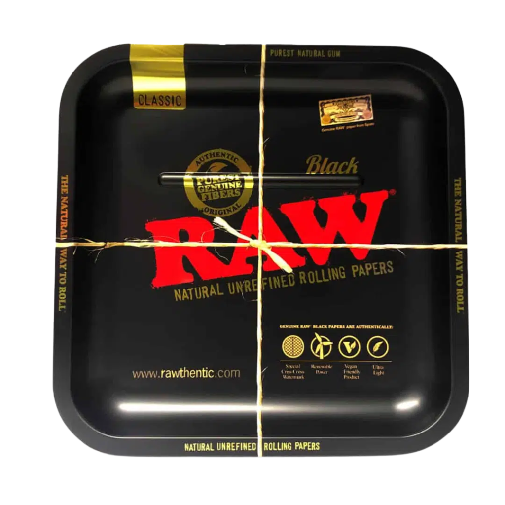 Raw Black Square Tray