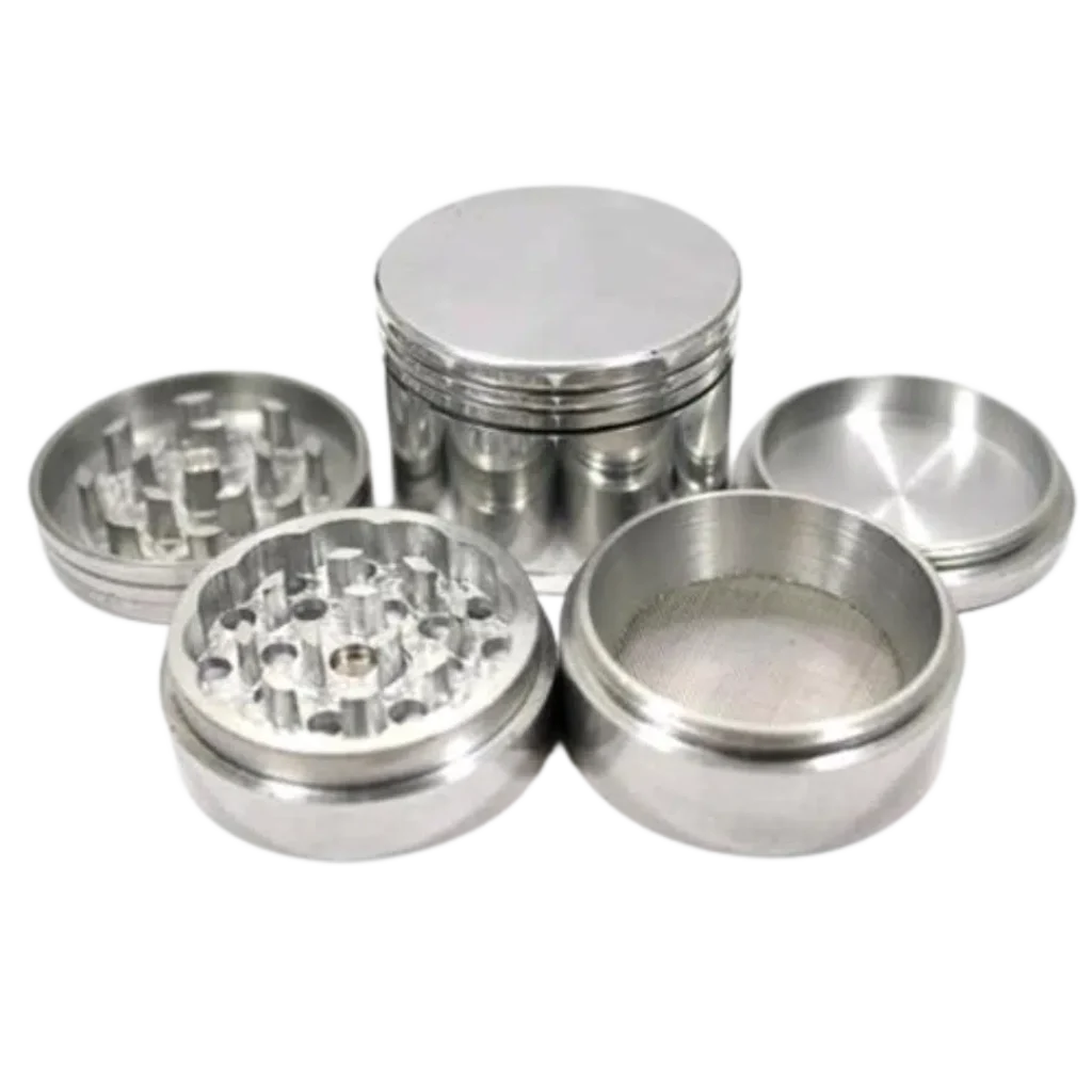 Grinder 4-teilig – 50 mm Aluminium