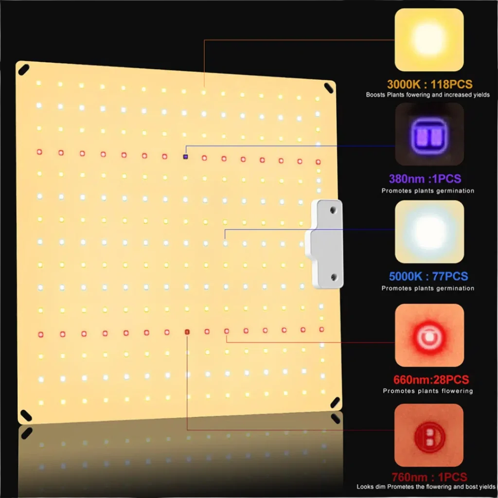 LED-Licht Wachstum und Blüte - 120W