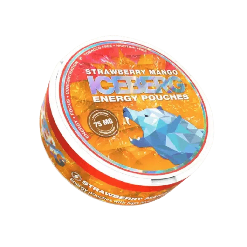 ICEBERG ENERGY Strawberry Mango – 75 mg Koffeinbeutel