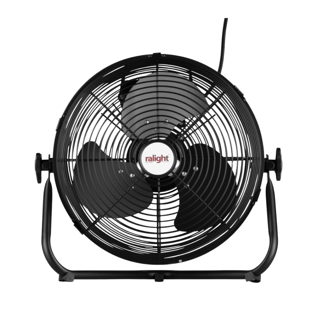Ralight Bodenventilator 30 cm 50W, schwarz