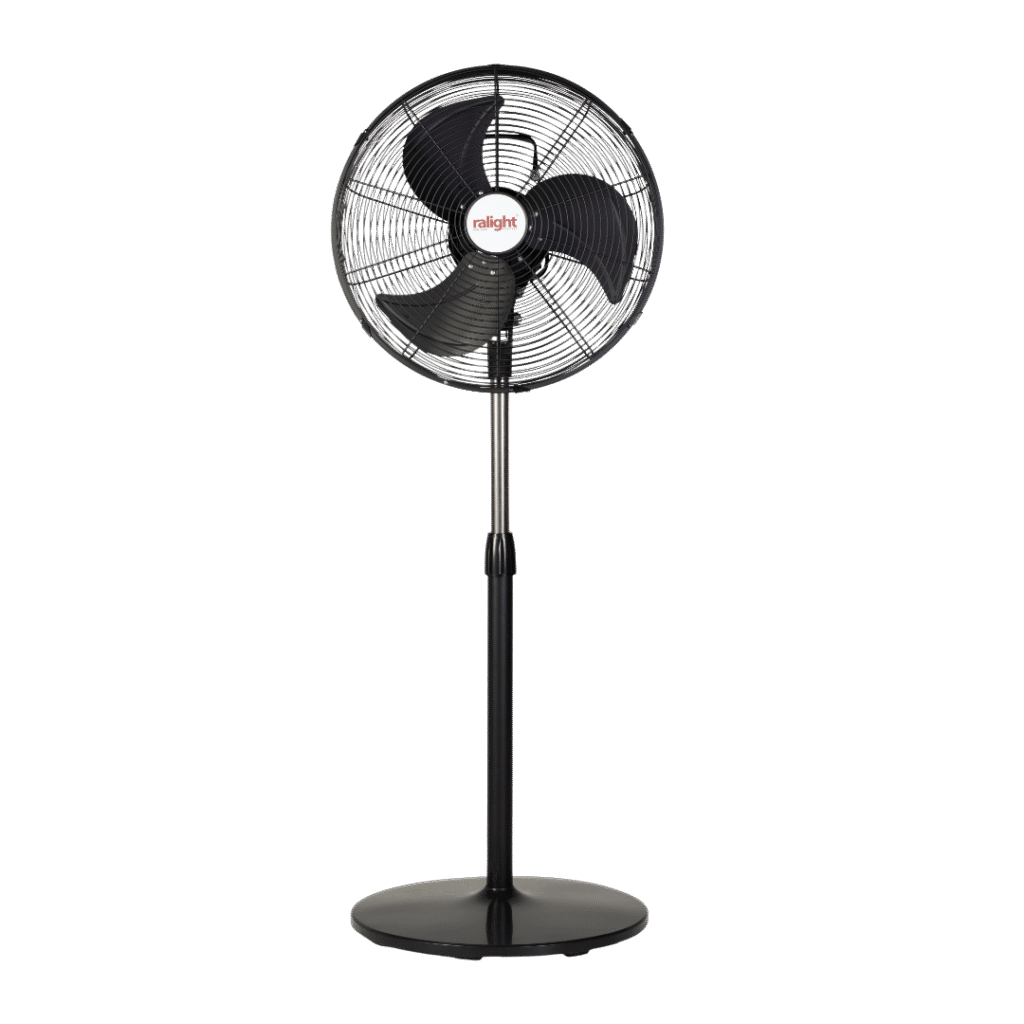Ralight Standventilator – 45 cm 75 W, schwarz