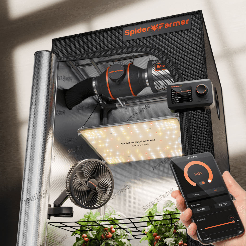 Spider Farmer Komplettset - 70x70x160