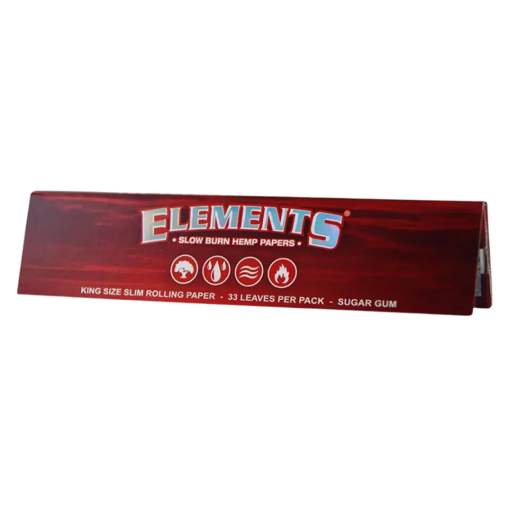 Elements - Rot Kingsize Slim Hanf