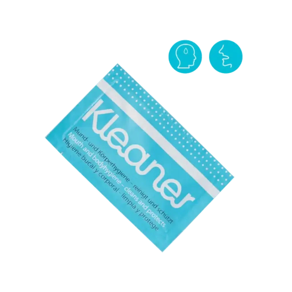 Kleaner Mund- und Körperhygiene