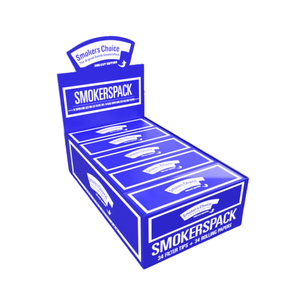 Blue Super King Size Raucherpackung