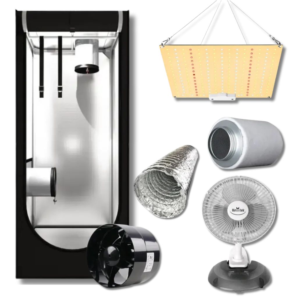 Komplettes Growkit – 50-W-LED-Lampe