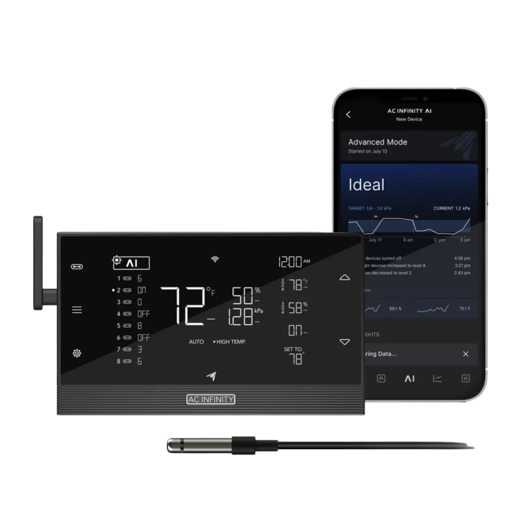 AC Infinity Controller AI+ – Intelligenter 8-Port-Klima- und Umweltcontroller