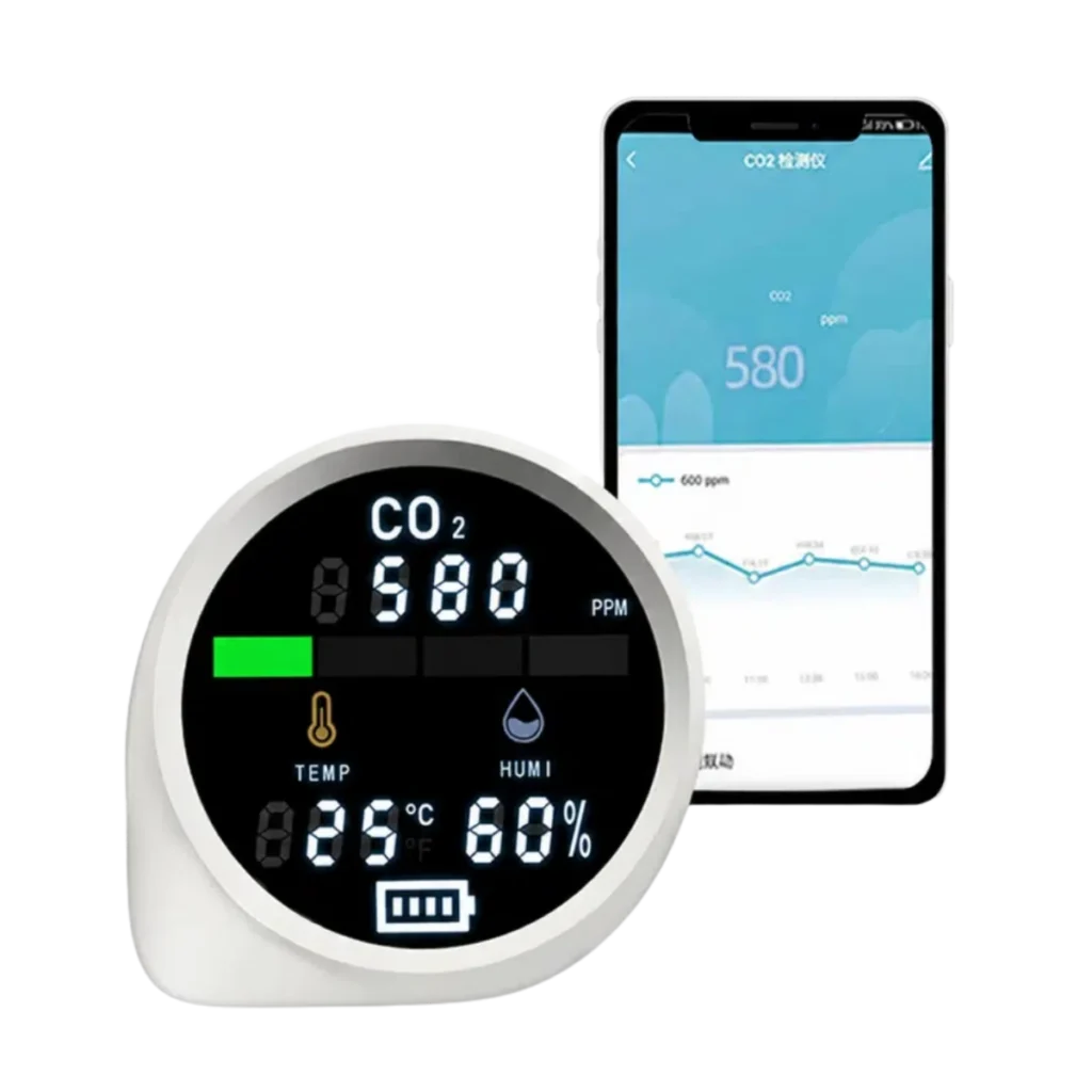 ClimateSense CO₂ Smart WiFi – 3-in-1-Klimamesser mit App