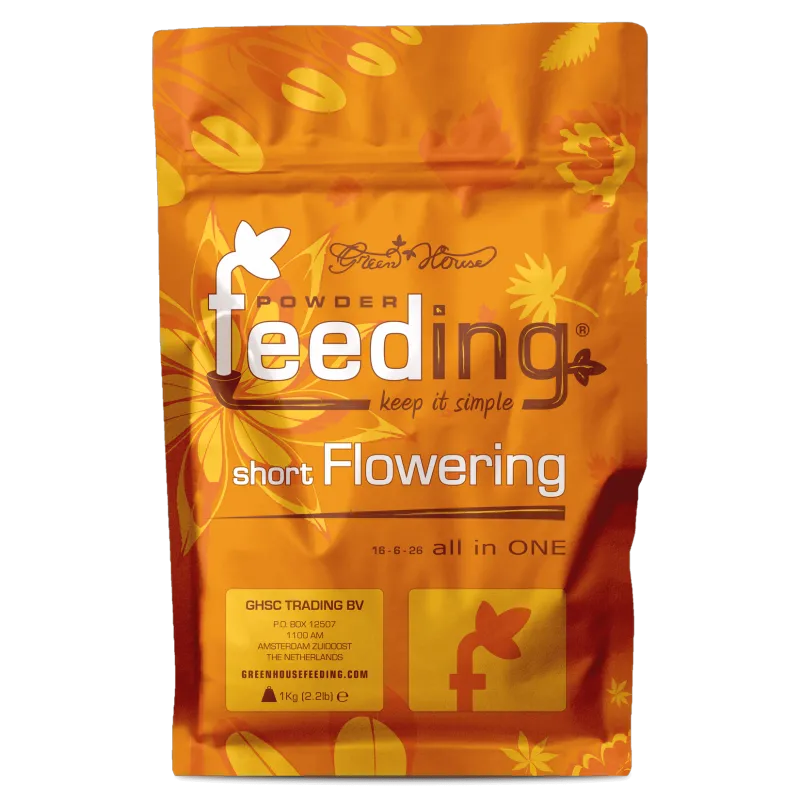 Powder Feeding - Kurze Blütezeit