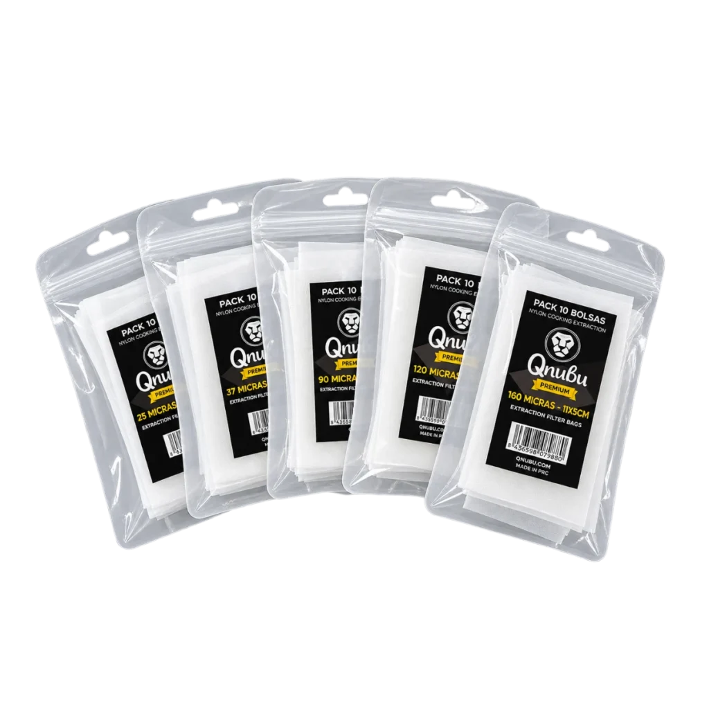Qnubu Pressbeutel für Rosin-Pressung 10 Stk. - 11x5 cm
